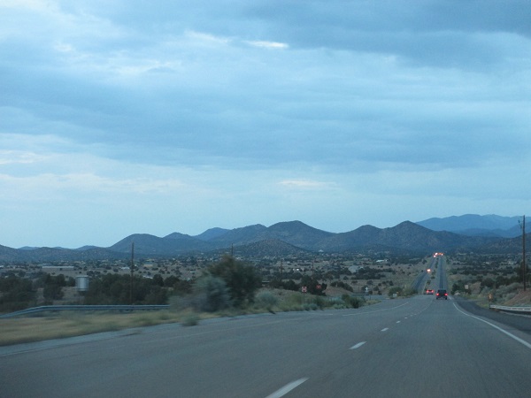 mountains south of Santa Fe