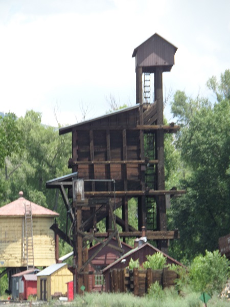 Coaling tower and water tank