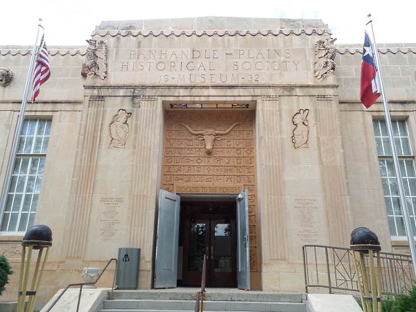 Panhandle-Plains Museum front entrance