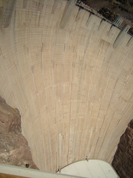 Hoover Dam face
