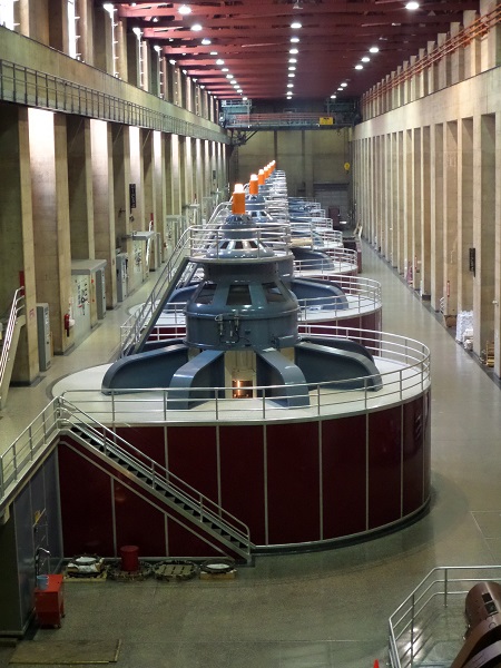 Turbine generation room