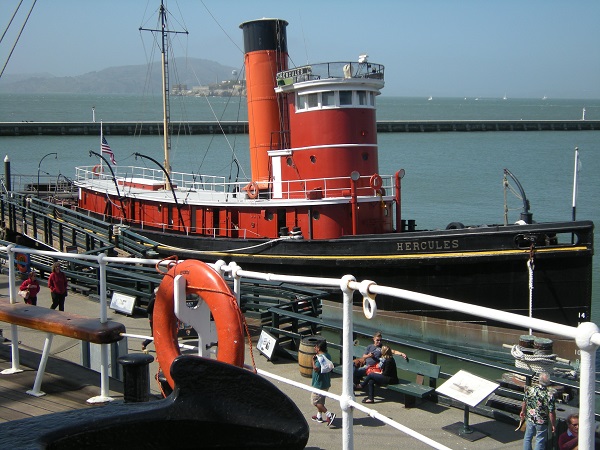 Hercules at her mooring