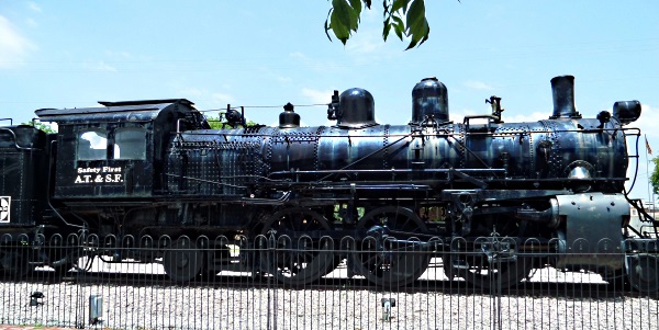 Santa Fe locomotive #1080