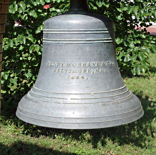 Coleman County courthouse bell